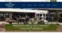 Desktop Screenshot of knollcrestlodge.com